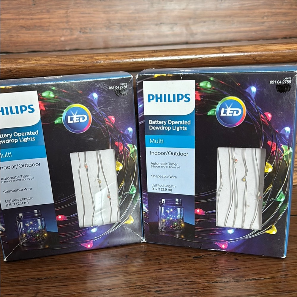 Philips LED Multi-Color Dewdrop Lights